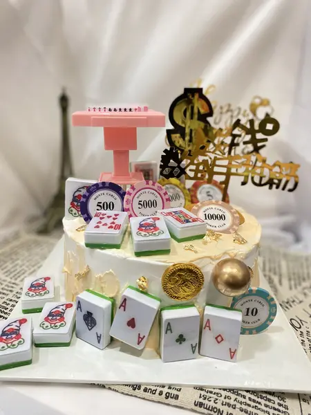 Mahjong Cake